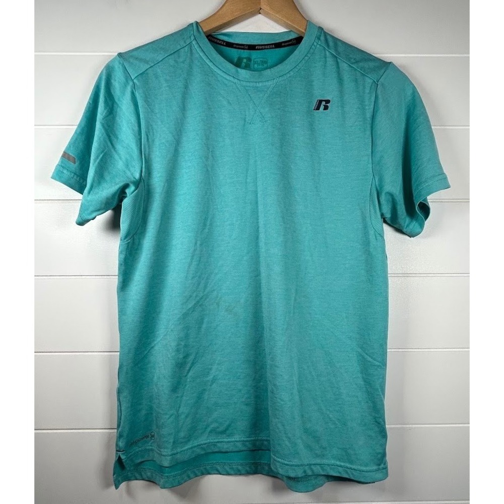 Russell Athletic T Shirt Boys XL Blue Short Sleeve